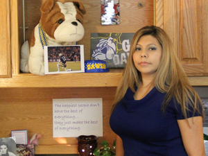 Sherman settles in to new position at Cove chamber